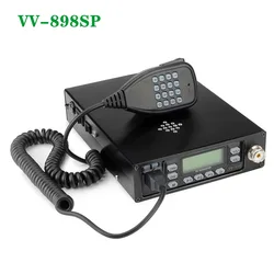 LEIXEN VV-898SP 25W 12000mAh Dual Band 136-174&400-470MHz Mobile Transceiver VV-898SP Programming cable