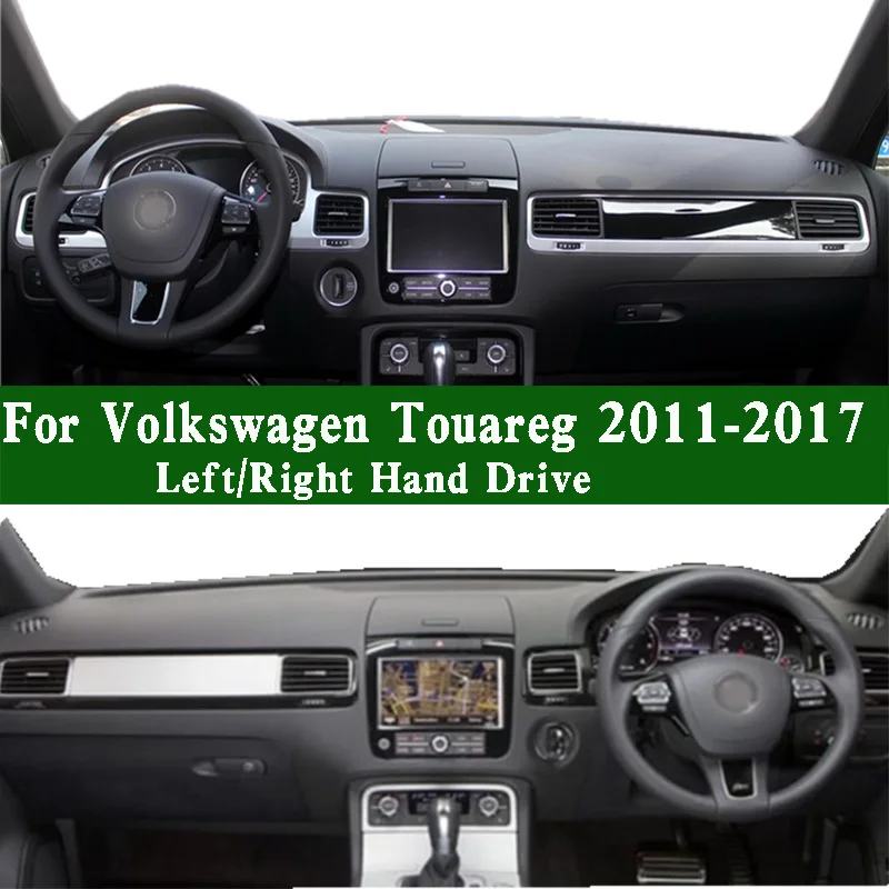 

For Volkswagen VW Touareg 7P5 7P6 V8 2011-2017 Dashmat Dashboard Cover Protective Pad Dash Mat Anti-Dirt Proof Ornaments