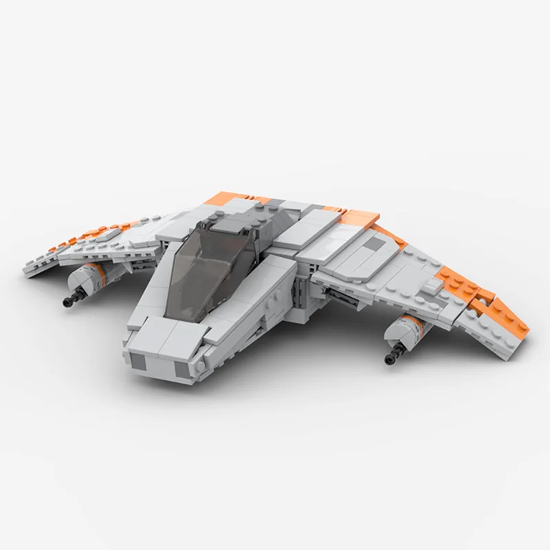 Juego de bloques de construcción de Star Movie para niños, juguete de ladrillos para armar avión v-wing Airspeeder, ideal para regalo de Navidad