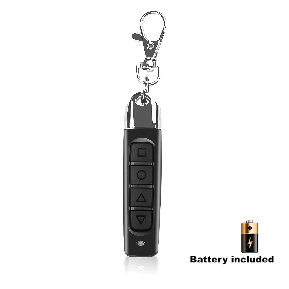 KEBIDU Keychain 433MHZ Remote Control Garage Gate Door Opener Remote Control Duplicator Clone Cloning Code Car Key