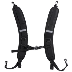 Bassdash Backpack Straps Replacement Adjustable Padded Shoulder Suitablefor Dry Bag Release Strain Heavy Attached With Loops