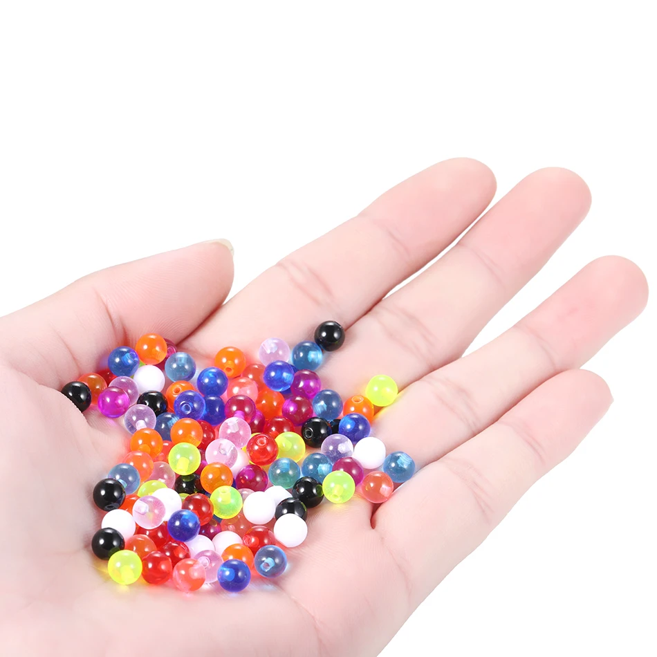 100pcs/lot Acrylic Balls Replacement Nose Barbell Earring Tongue Eyebrow Labret Belly Navel Nipple Piercing Sexy Jewelry 16G 14G