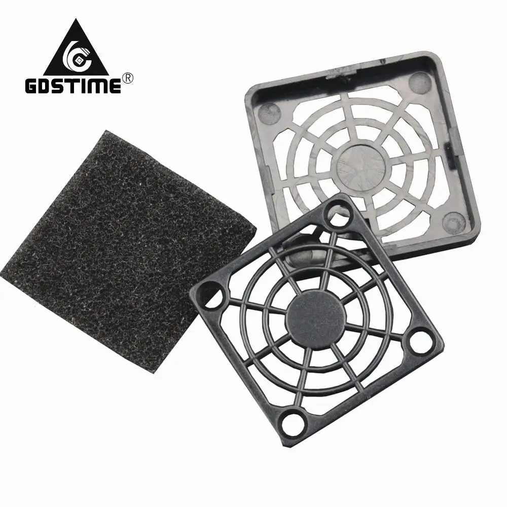 5 teile/los Staub Filter Fan 3 in 1 PC Abdeckung Fall staubdicht Schwamm Filter Mesh 40mm 50mm 60mm 70mm 90mm 120mm lüfter Staubdicht