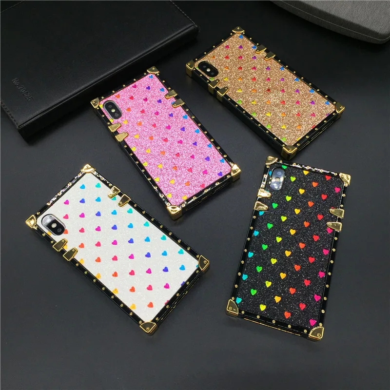 Luxury Glitter Diamond Bee Love Heart Cover Case for Samsung Galaxy S24 Ultra S22 Plus S21 FE S10 S20 Note 20 S23 Ultra