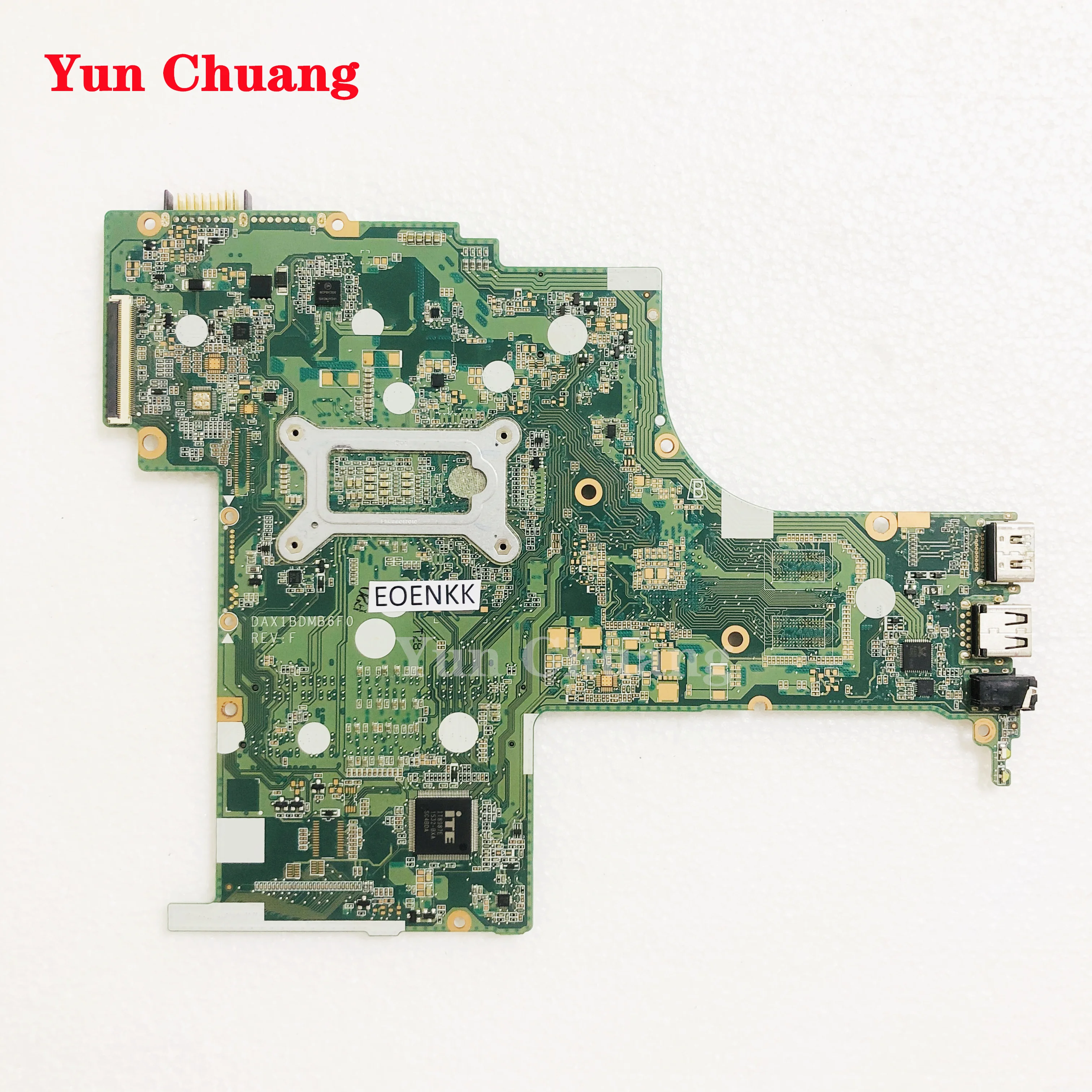 830596-601 830596-001 DAX1BDMB6F0 For HP Pavilion 15-AB TPN-Q159 X1BD Laptop motherboard With I3-6100U i5-6200U CPU UMA DDR3L