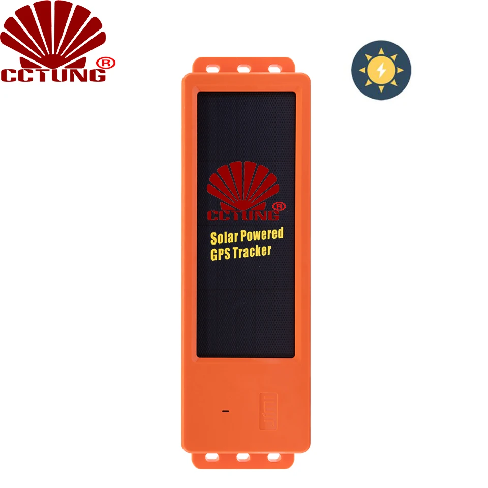 

New Solar Powered GPS Car Tracker for Anti-Theft Portable GPS Locator with Geo-fence Tamper Alert & IPX7 Waterproof Free APP