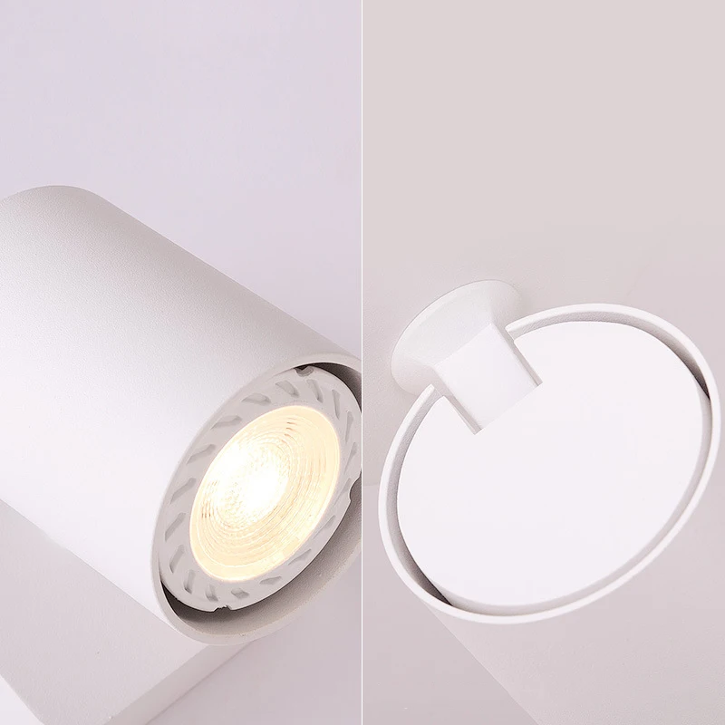 7W GU10 Led Ceiling Wall Light Spot Lights Modern Style Folding Rotation Home Hotel Bedroom Bedside Living Room Wall Lamp