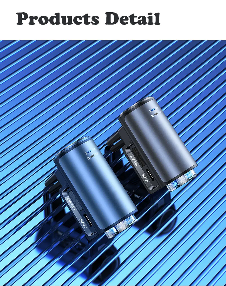 Auto elektrische Aroma Diffusor ätherische Öl Auto Duft Lufter frischer Luft reiniger Luftbe feuchter mit Box Duft für Auto nach Hause – Detail 14