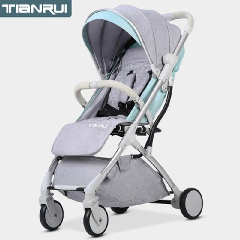 baby stroller foldable easy to carry high landscape baby infant pram carriage