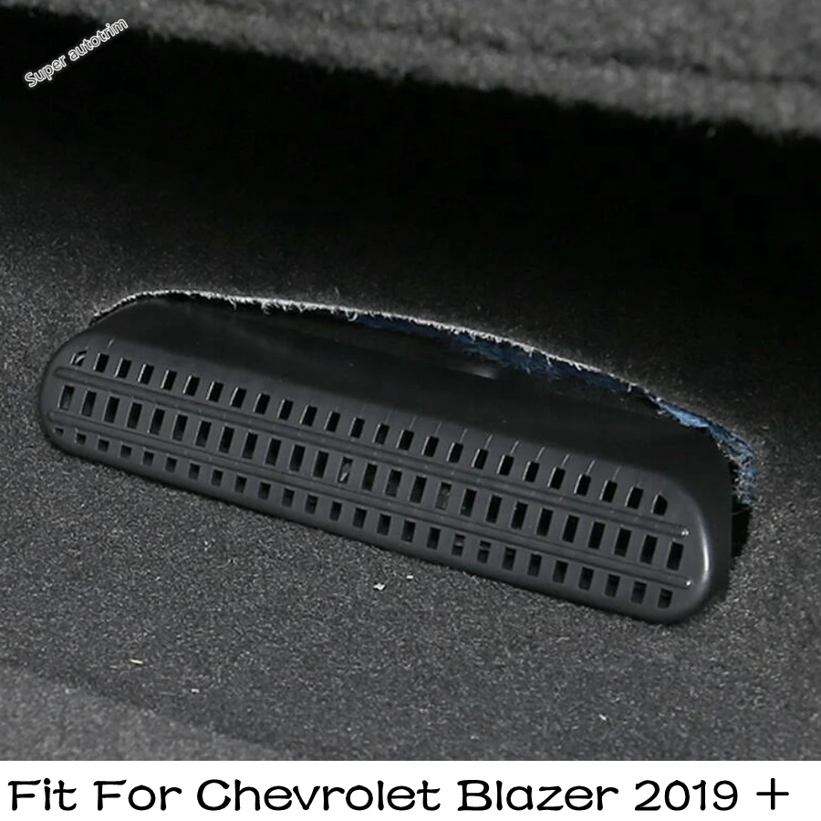 Seat Under Floor AC Air Conditioning Vent Anti-blocking Protection Cover For Chevrolet Blazer 2019 - 2022 Plastic Accessories