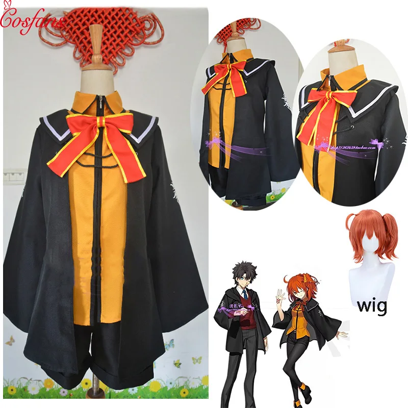 

Fate Grand Order Female Protagonist Shujinko Ritsuka Fujimaru Gudako Mage's Association Uniform Suits Outfit Cosplay Costume