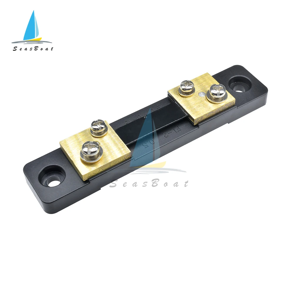 External Shunt FL-2 100A 50A 30A 20A 10A 75mV Current Meter Shunt Resister for Digital Voltmeter Ammeter Wattmeter Meter