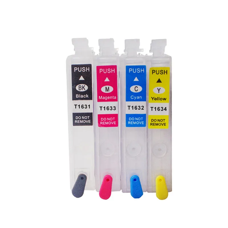 Refill empty 16 XL T1631 T 1631 Refillable ink cartridge For EPSON Workforce wf 2750 2760 2010W 2510WF 2520NF 2530WF 2540WF 2660