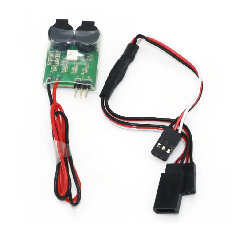 3 in 1 Signal Loss Alarm & Loss Aircraft Finder & Low Voltage Buzzer 2-6S RC Lipo Battery Voltage Meter Monitor Tester