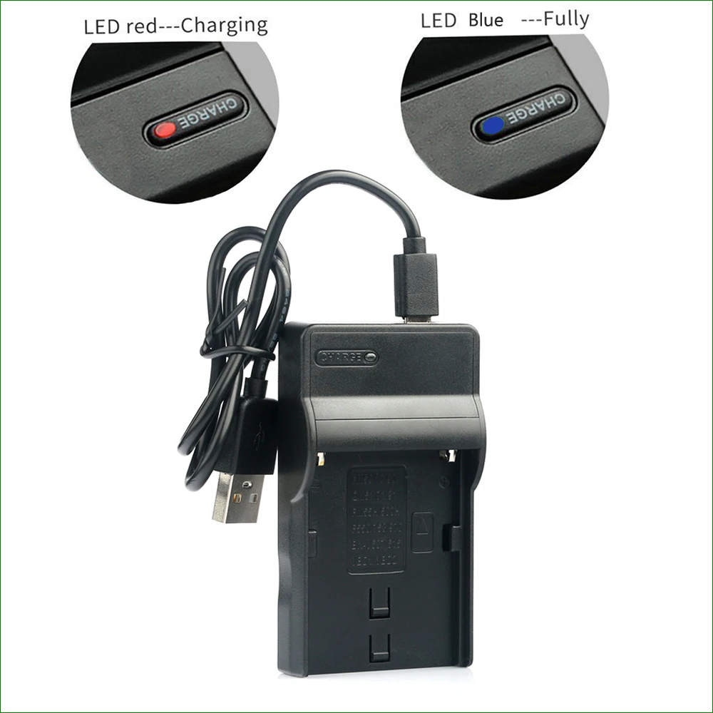 Lanfulang USB Battery Charger for Sony DSC-T5 DSC-T9 DSC-T10 DSC-T11 DSC-T33 DSC-P100 DSC-P120 DSC-P150 DSC-P200 DSC-T30