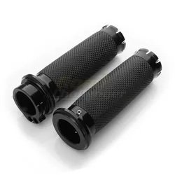 1.25'' mm Black Hand Grips For Harley Sportster 883 1200 Touring Dyna Softail Custom VRSC For Harley Handle CNC Handlebar