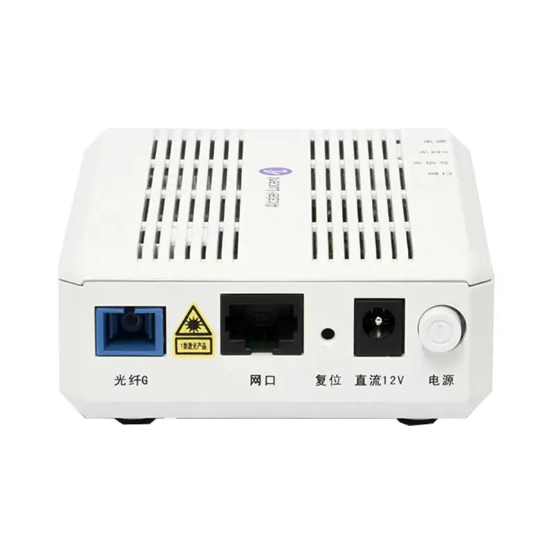 Original Alcatel Lucent Bell Gpon Onu I-010g With 1 Ge Ethernet Port, Sc/upc Input, English Vesion Passive Optical Fiber