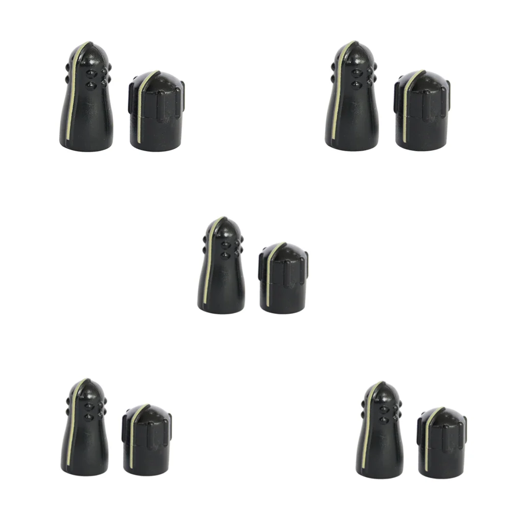 5Pairs VBLL Walkie Talkie Volume Knobs and Channel Knobs Caps For HT1000 Portable Radio Knob