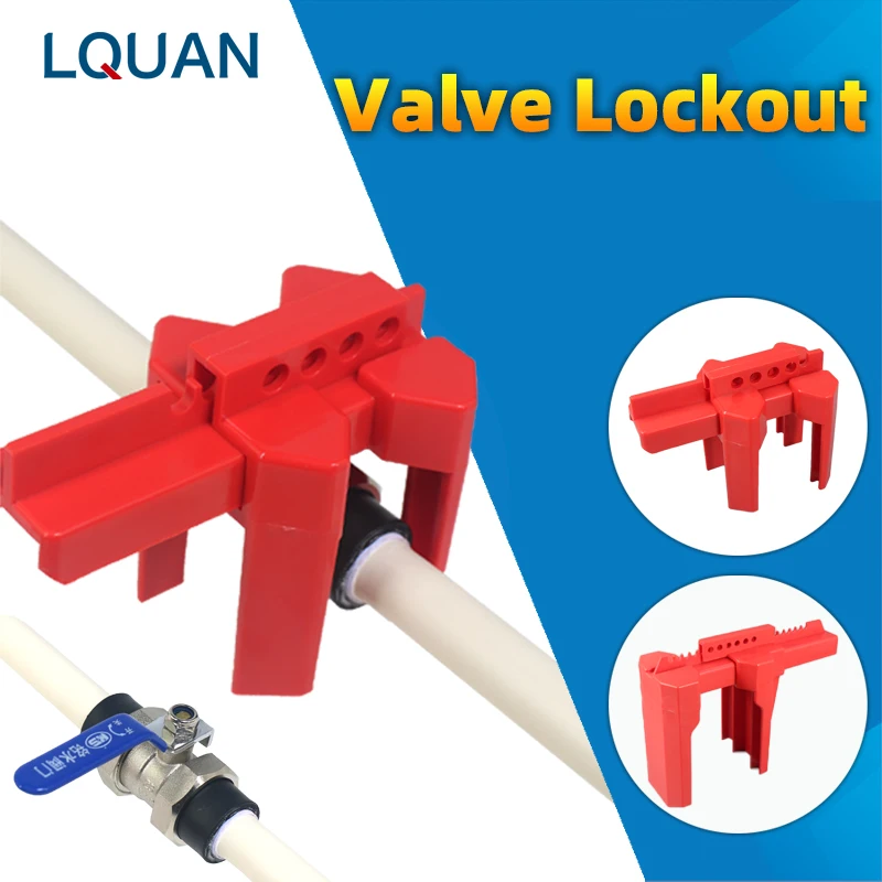 

Medium-sized Adjustable Ball Valve Lockout Prinzing Tap Water Pipeline Valve LOTO Devices