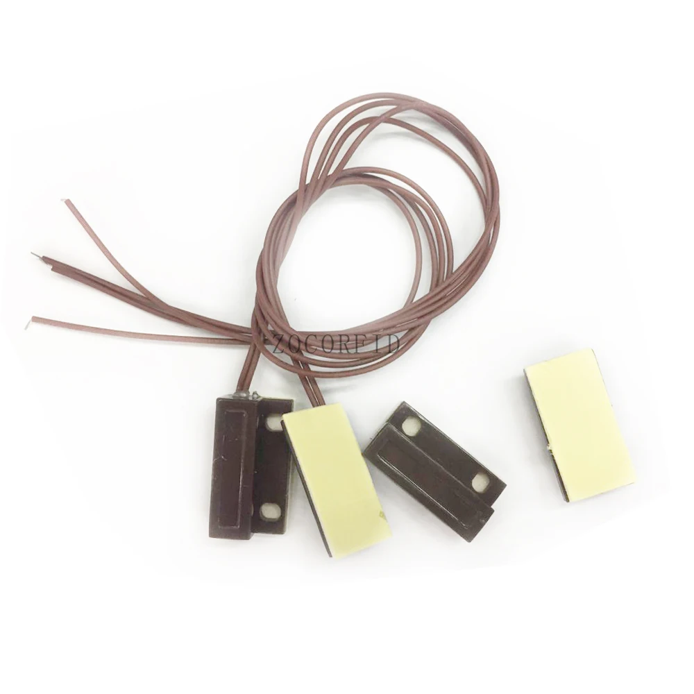 Free shipping MC-38 Wired Door Window Sensor detector Magnetic Switch normally Closed for security Alarm System