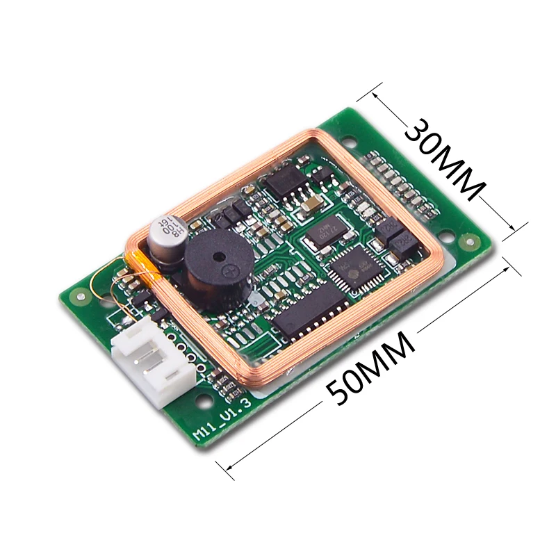 125Khz/13.56Mhz Dual-frequency ID IC Card Reader Module Small Volume RFID Embedded Module Electronic Bankboard