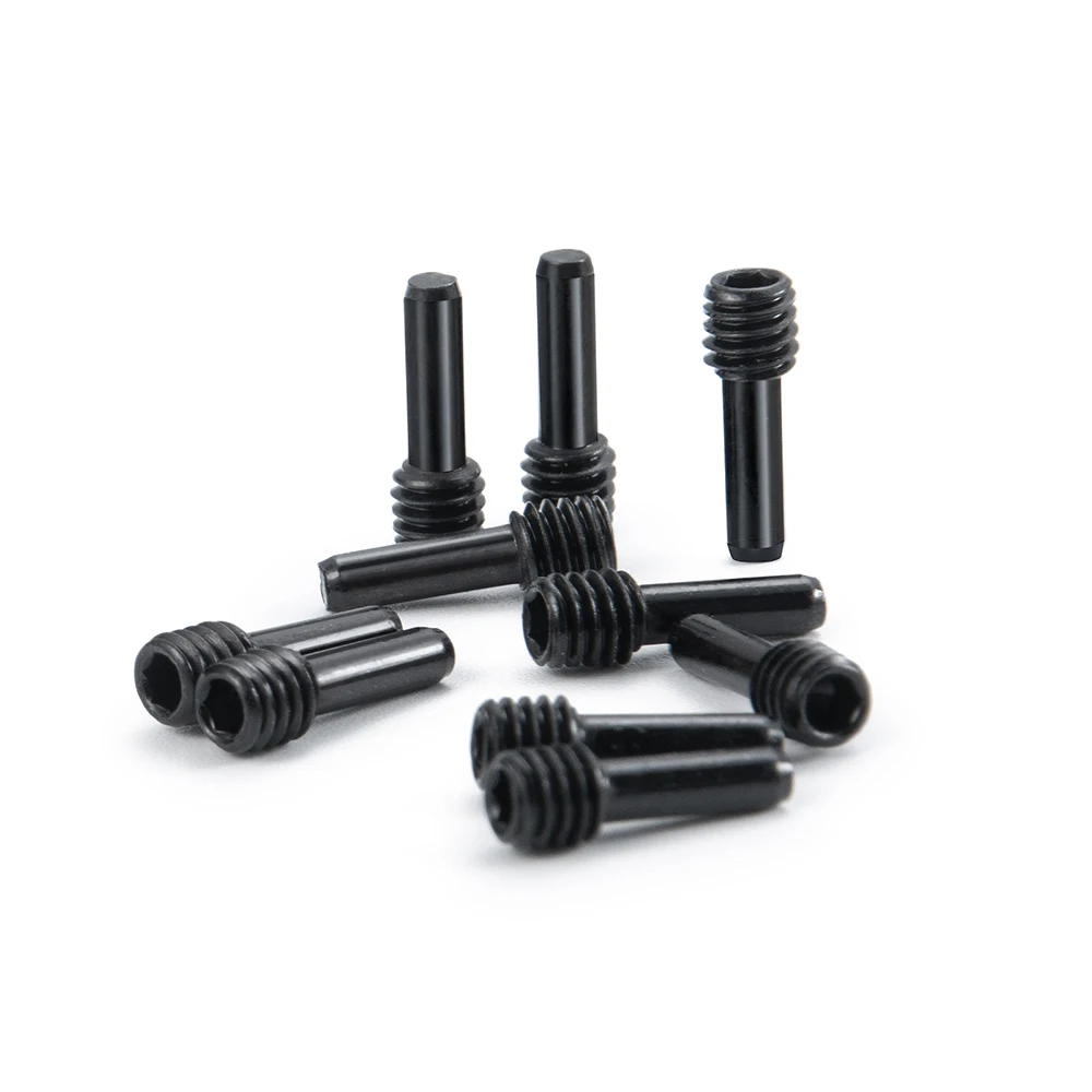 AXSPEED M4 Headless Hexagon Driveshaft Screw Pins 4*12mm for Axial SCX10 Wraith TRX4 TRX6 Tamiya 1/10 RC Crawler Car Parts