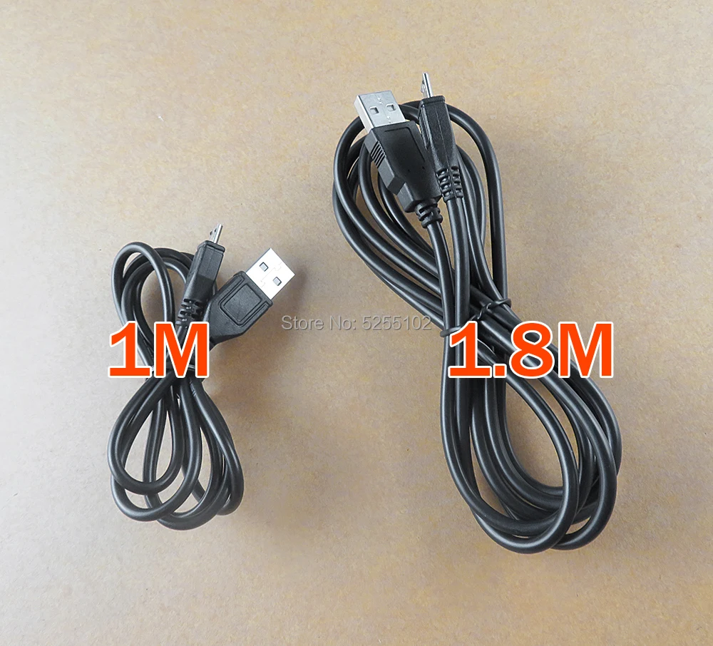 

30PCS 1.8m 1m Charging Data Cable for Sony PS4 Controller Game Handles Charger for PS4 Accessorie