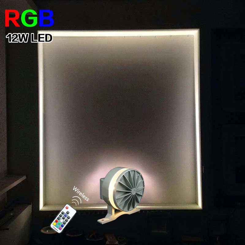 RGB LED Windows sill lighting wall light for window Frame KTV Villa Door Hotel Bar Corridor Wireless Bluetooth 360 Degree