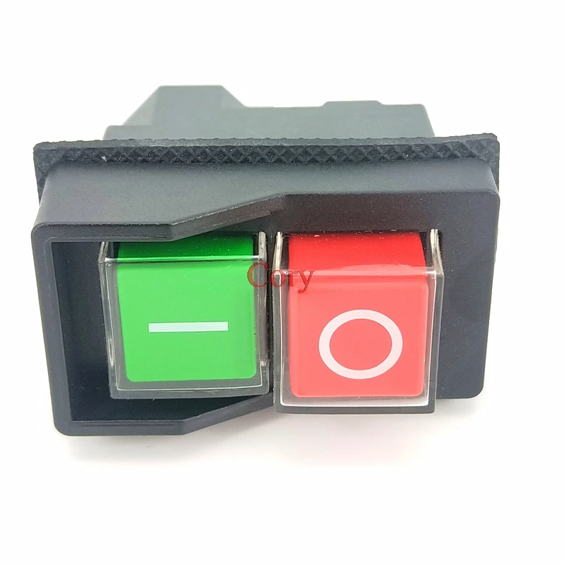1 szt. AC250V 16A wodoodporny elektromagnetyczny przeลฤ
cznik wciskany 4/5Pin KJD17 KLD-28ACK-21 220-240V zabezpieczenie rozrusznik wyลฤ
cznik