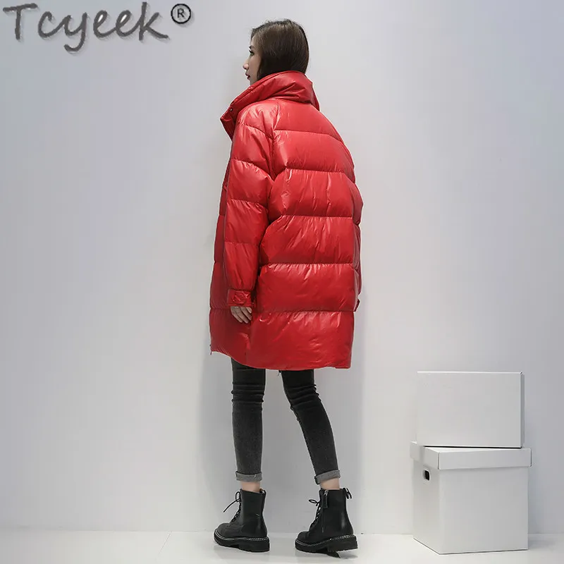 Warm Jacket Women's Down Winter Woman Coat Female 90% White Duck Down Coats Thick Parka Fashion 2021 Mujer Chaqueta Pph1348