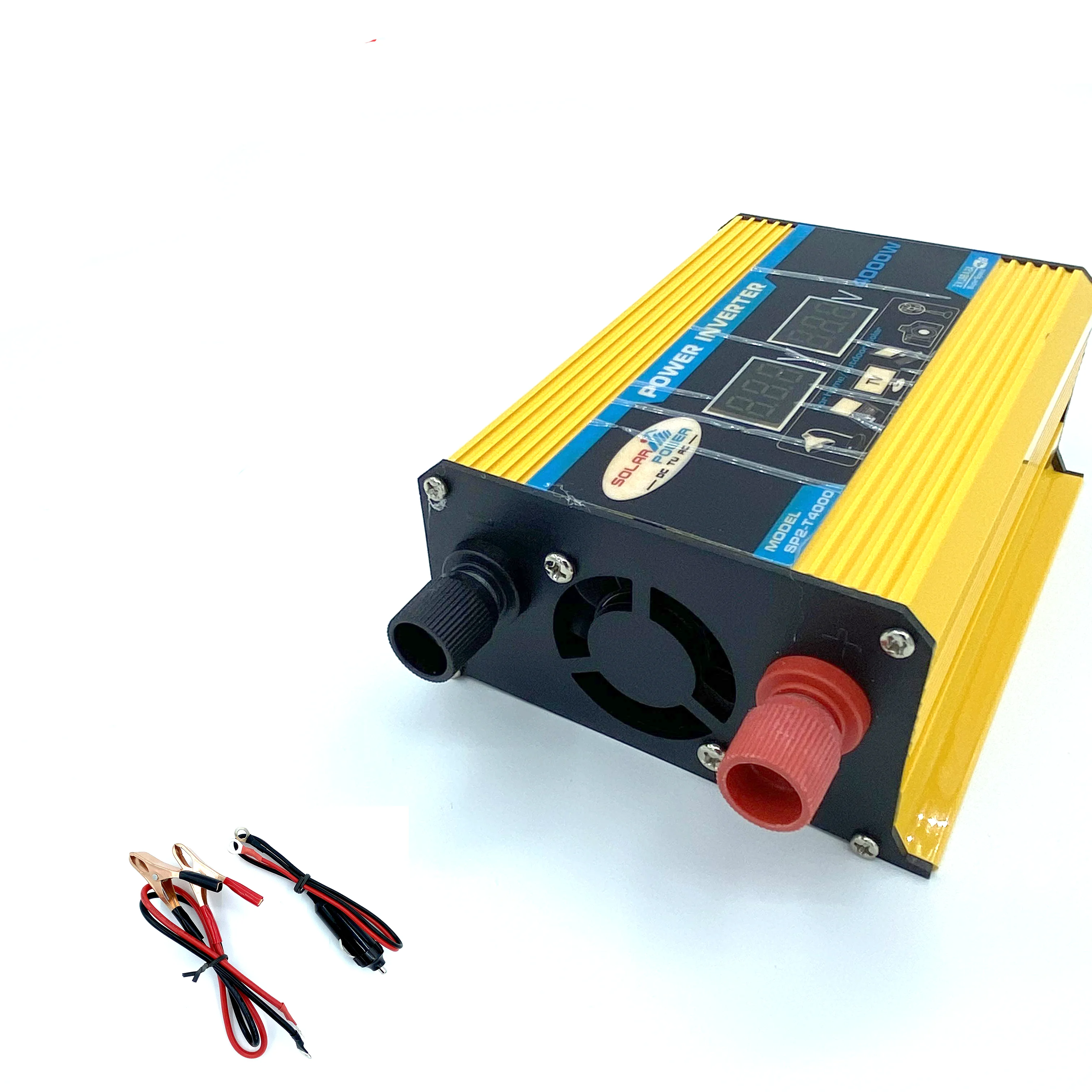 Inverter DC 12V  To AC 110V 300W / 4000W Car Power Modified  Sine Wave Solar Convertor Transformer Inversor  UPS