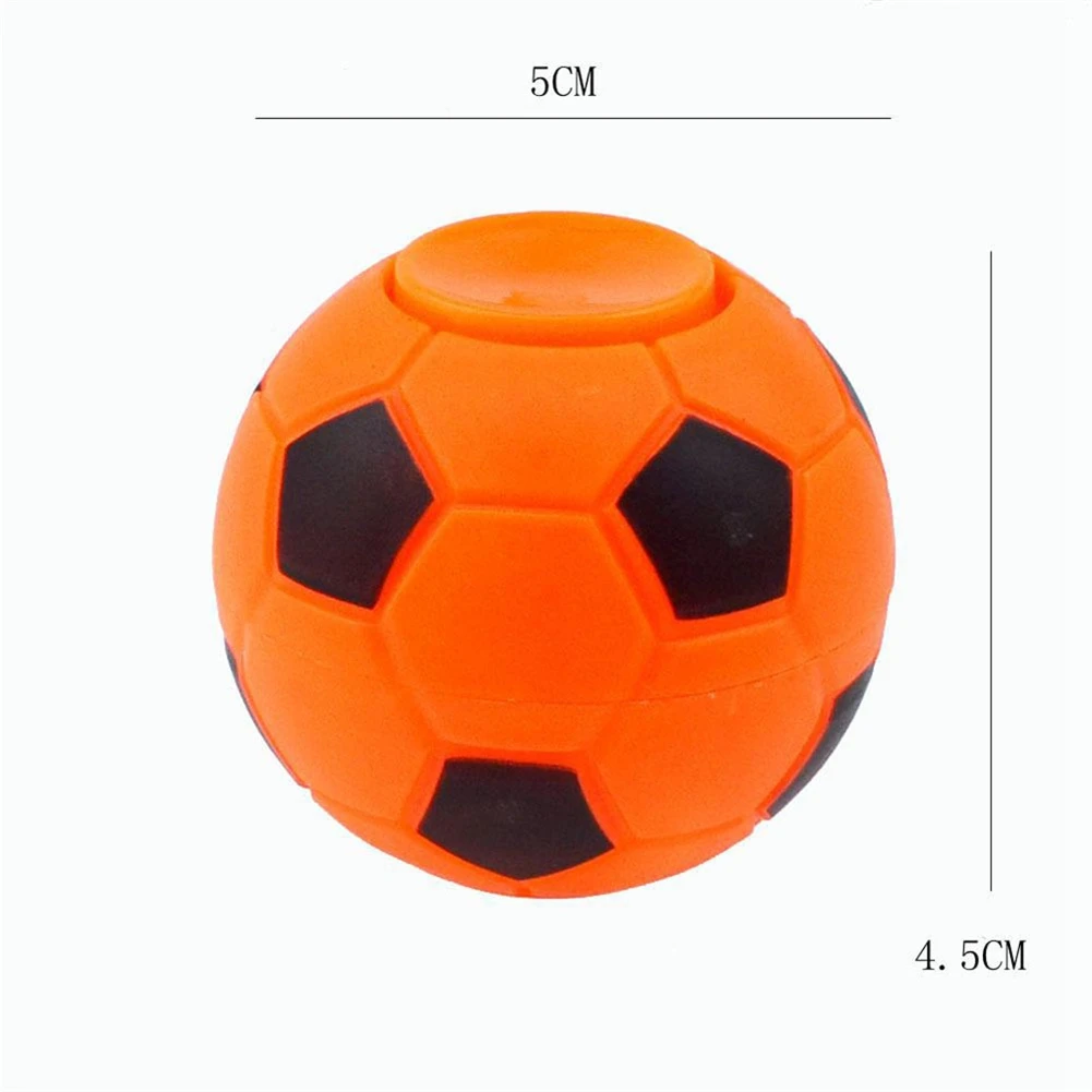 1Pcs Fingers Footballs Spinner Mini Fingertip Footballs Fidget Toy Game Hand Spinner Focus Free Gifts Promotion Vent Stress Toys