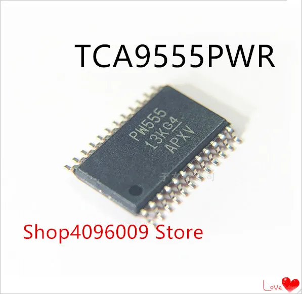 NEW 10PCS/LOT TCA9555PWR TCA9555PW TCA9555 MARKING PW555 TSSOP-24