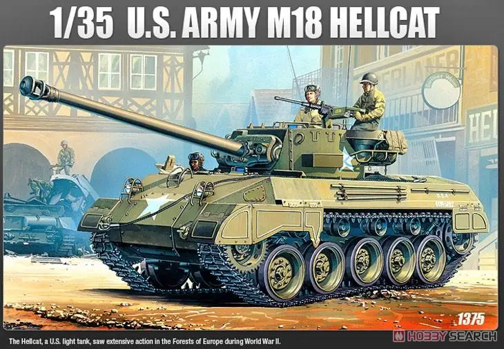 

Академия AC13255 1/35 M-18 Hellcat Jagdpanzer Tank модель эсминца kit