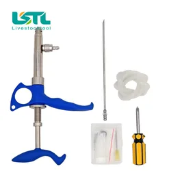 Veterinary Animal Continuous Injection Automatic Vaccine Syringe Livestock Pig Goat Chicken Duck Veterinary Tools