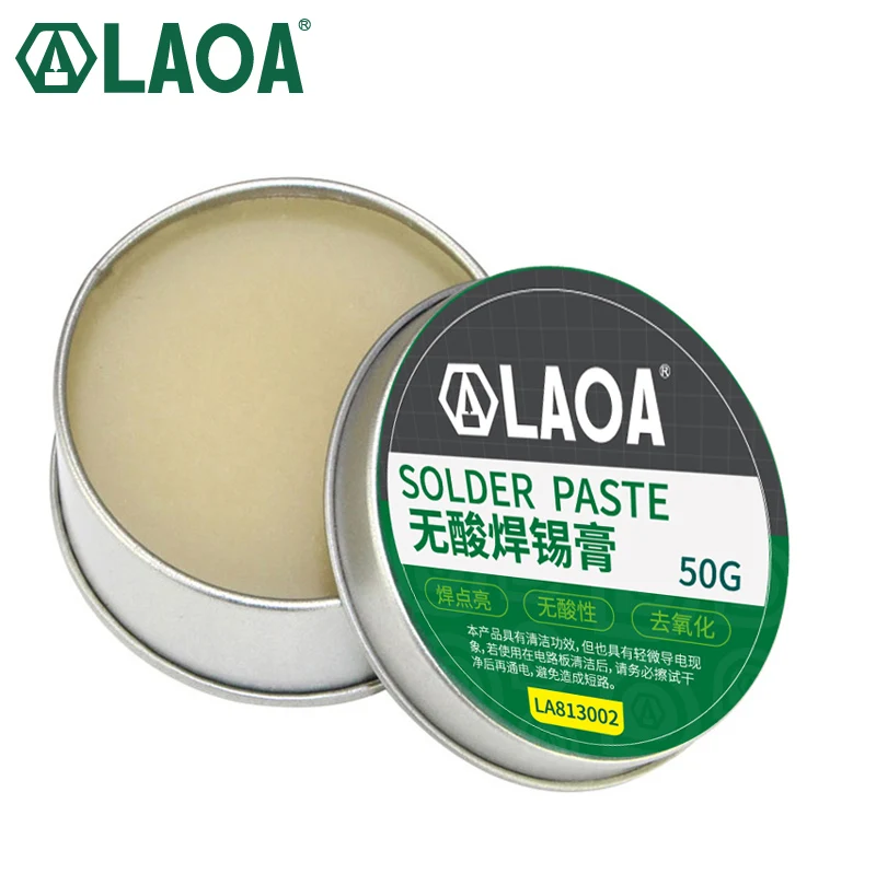 LAOA  Original No Acid SMD Soldering Paste Flux Grease SMT IC 10cc Repair Tool Solder PCB Free Shipping