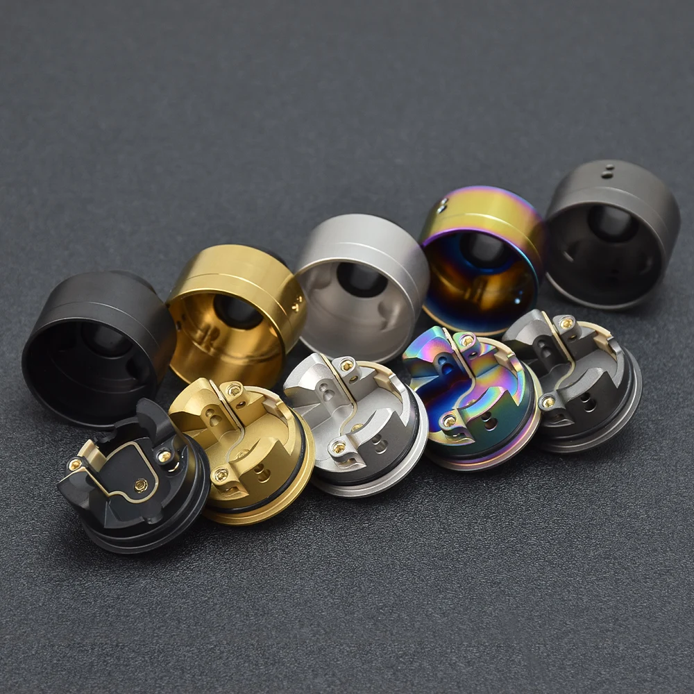 Haku Venna RDA 22mm MTL Tank With squonk BF PIN Vaporizer Single Coil Rebuilding 510 Electronic Cigarette Atomizer