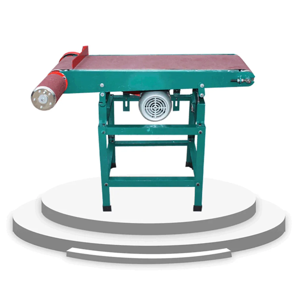 Sanding machine for woodworking machinery Table type belt grinder Vertical horizontal air drum air bag polishing machine