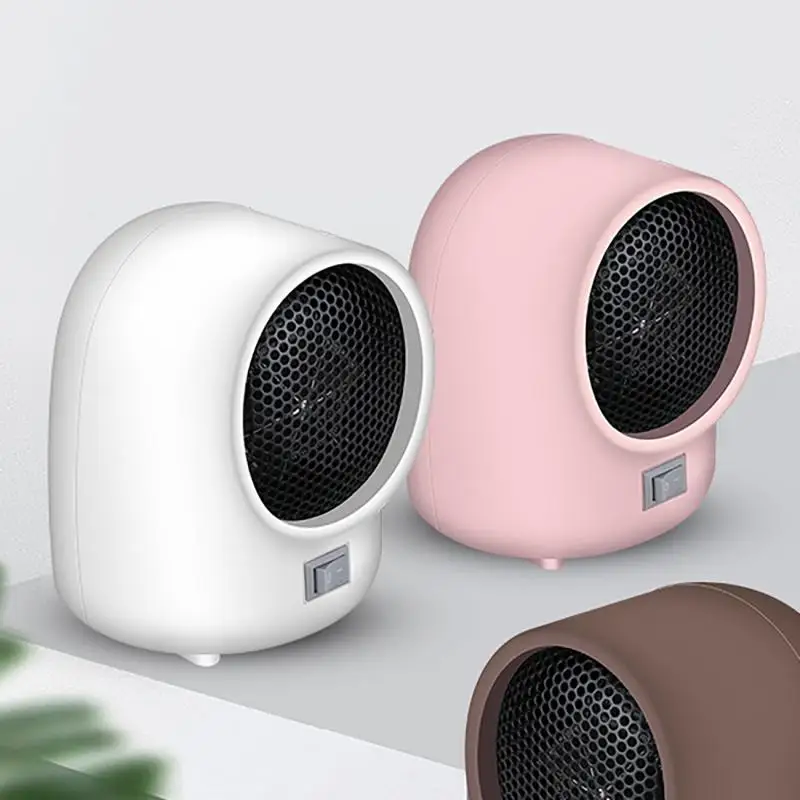 Warm Blower Fast Heater Fan Mini Eater Mute and Power Saving Desktop Fast Heat Heater for Home Student Dormitory Office