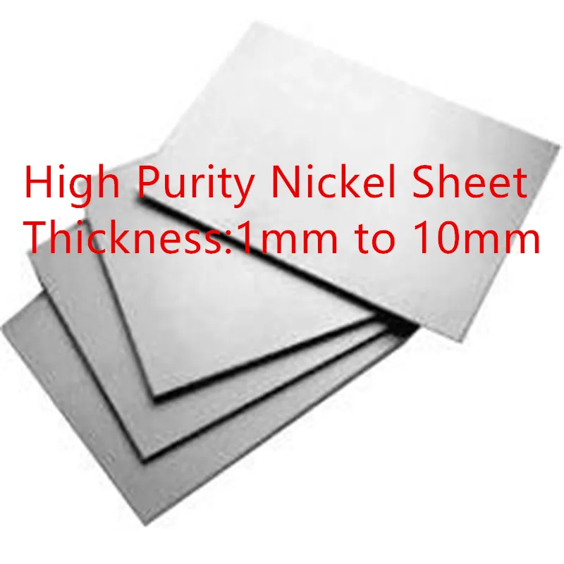 High Purity Metal Nickel Sheet Electroplated Nickel Plate Nickel Anode Research Available