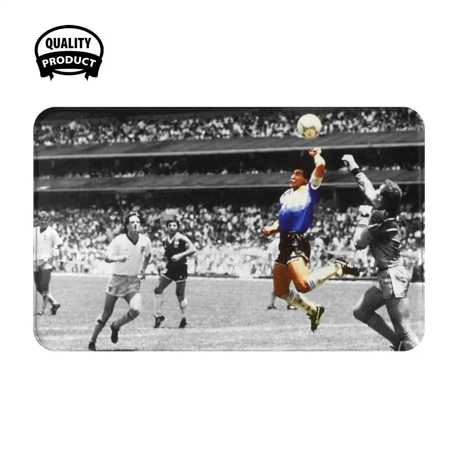 

Maradona Soft Cushion Home Carpet Door Mat Car Rug Funny Maradona Argentina Football Soccer 2018 Russia