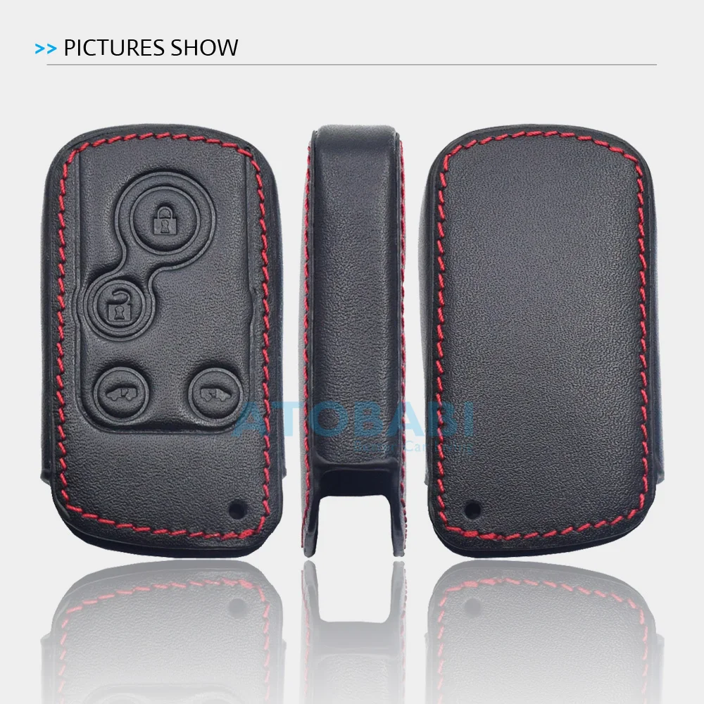 Leather Car Key Cover Bag For Honda Freed Spike Hybrid StepWGN Elysion Civic CR-V Accord Zest Life Remote Fobs Cases Accessories