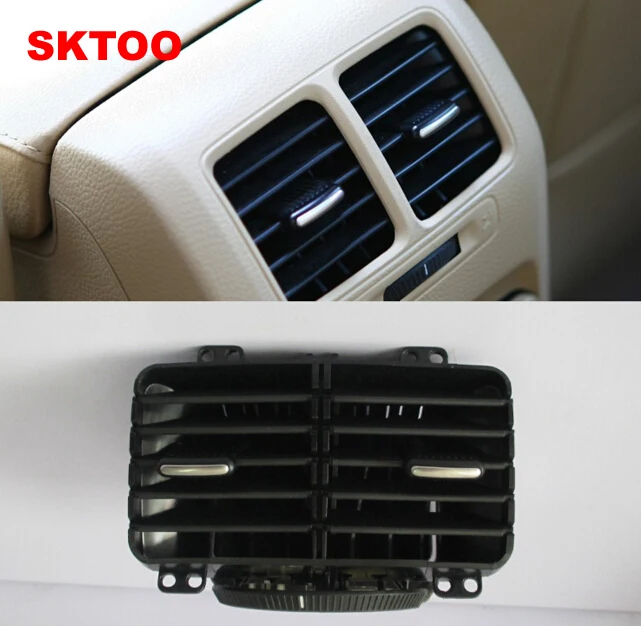 SKTOO 1K0819203A 1KD819203 Rabbit Rear Center Armrest Air Vent Outlet For VW Golf GTI MK6 Jetta MK5 2006 2008 2010 2011