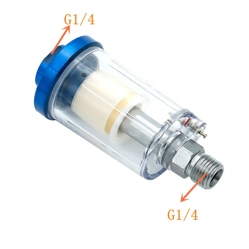 Pistola de pulverização regulador de ar compressor de ar óleo separador de água filtro regulador armadilha filtro pistola pulverizador adaptador pneumático