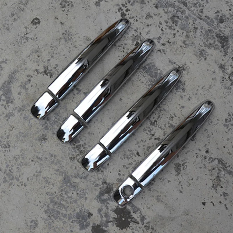 Chrome Exterior Door Handles Covers For Chevrolet Lacetti Optra Daewoo Nubira Suzuki Forenza Holden Viva Stickers Car Styling