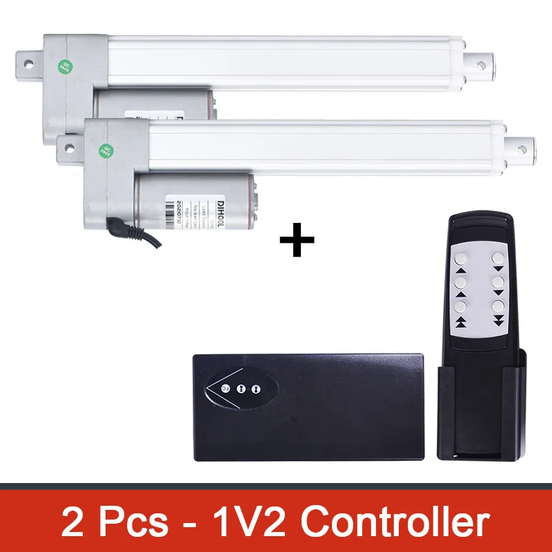 DHLA2000 250MM Stroke Reciprocating Linear Actuator Kit 220V Set With Wifi Controller Simultaneous Control