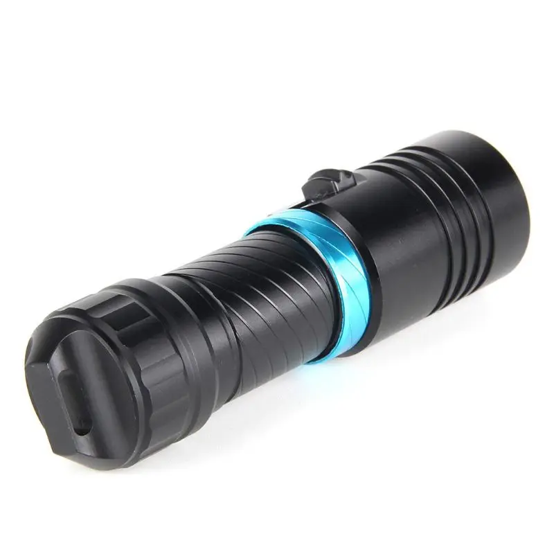 50JC Waterproof LED Flashlanp Underwater Light Aluminum Alloy Material Waterproof IPX8 Grade for Underwater Sport Diving Lamp