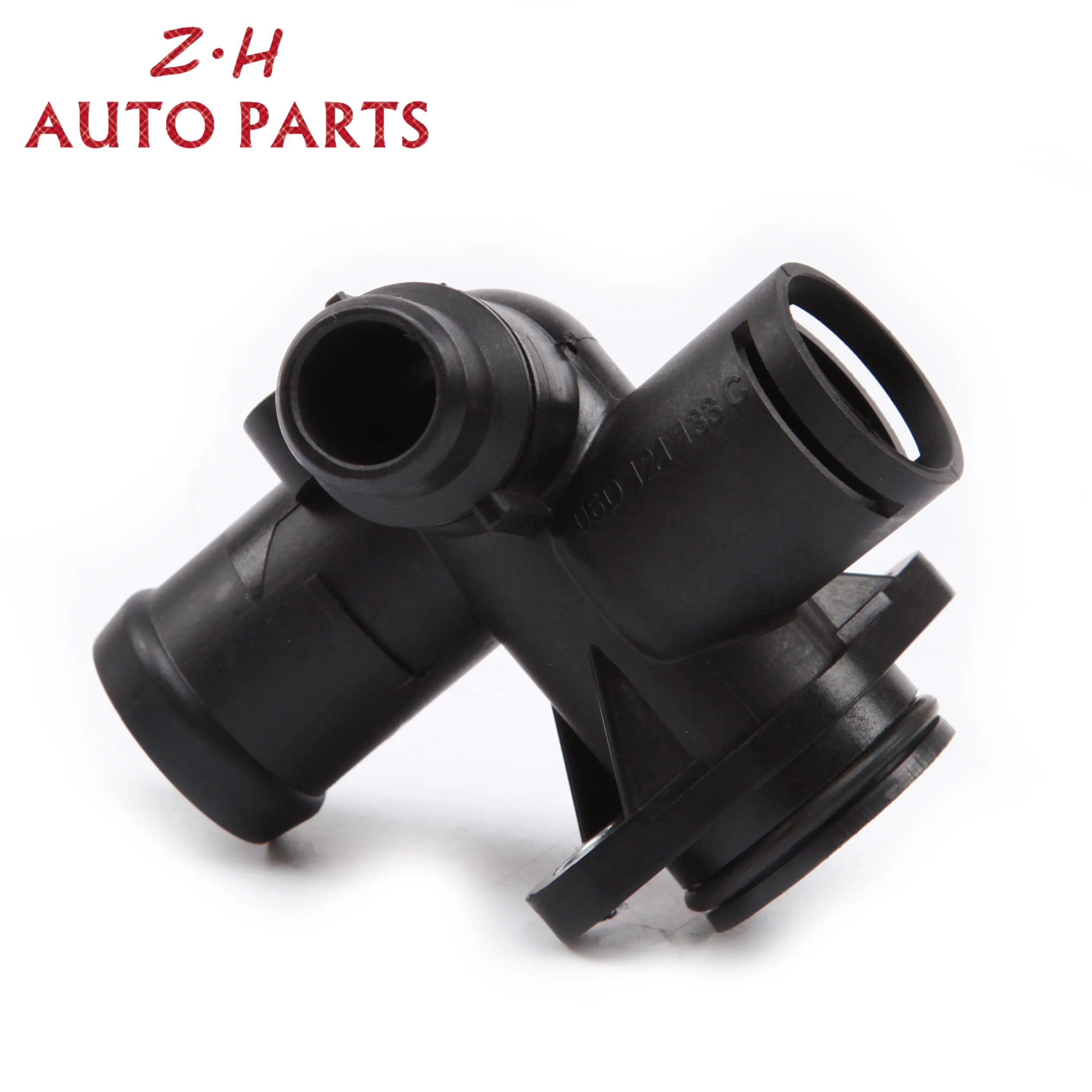 

06D 121 132D Coolant System Water Connection Pipe For Audi A4 S4 A6 Avant Quattro 2.0L BGB BUL BYK 06D 121 132 C