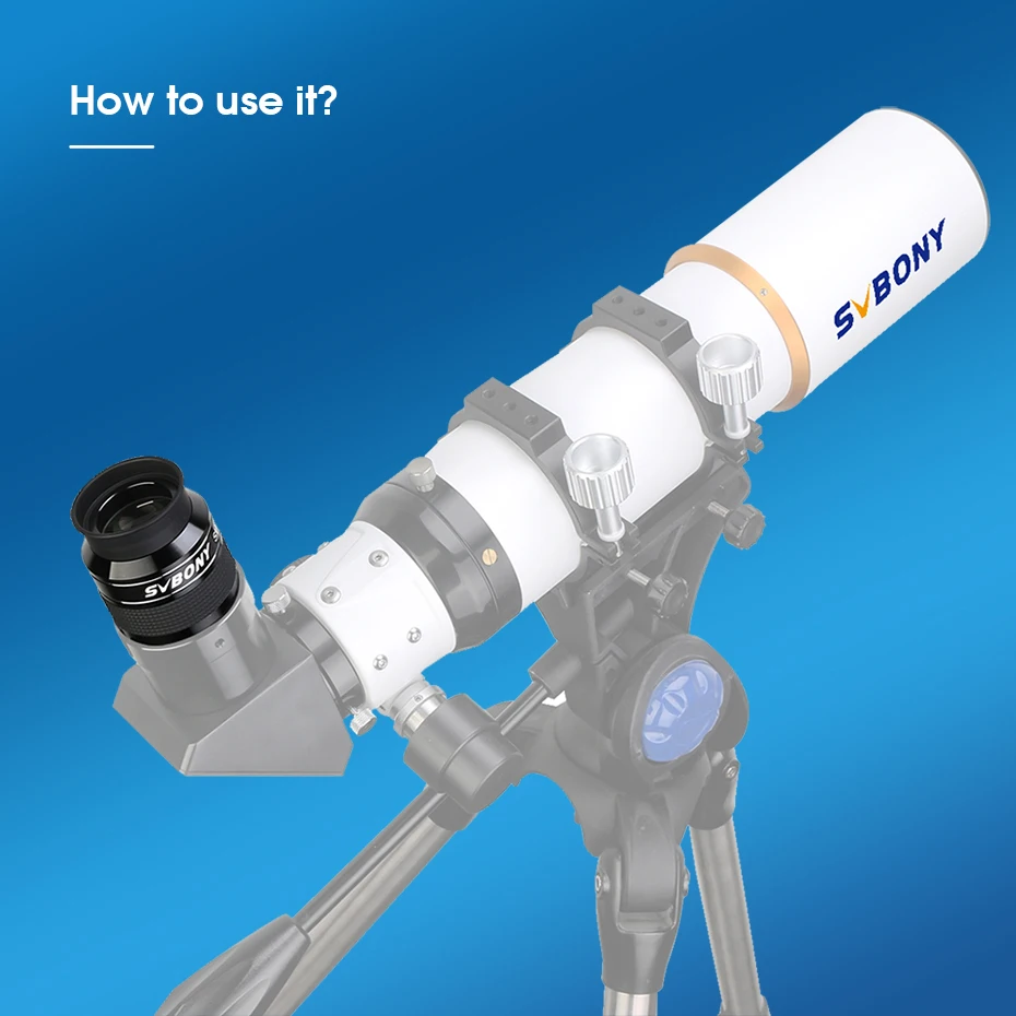 SVBONY Teleskop 2" Superweitwinkelokular 26 mm SWA 70 ° Okular Ultraweitwinkel Achromatisch SV154 – Detail 12