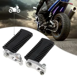 2pcs Motorcycle Pedals Foot Pegs Rest Motorbike universal Footrests Footpegs Rider for 47cc 49cc Mini Motor Pocket Dirt Pit Bike